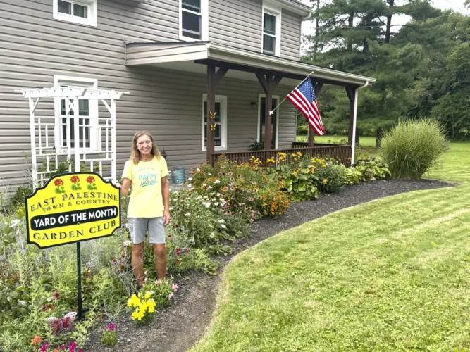 East Palestine Town & Country Garden Club announces the August Yard of the Month